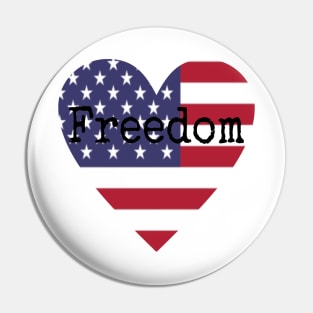 American Freedom Pin