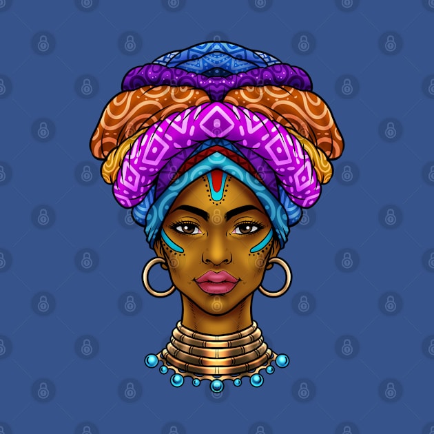 Beautiful African Queen by AngelFlame