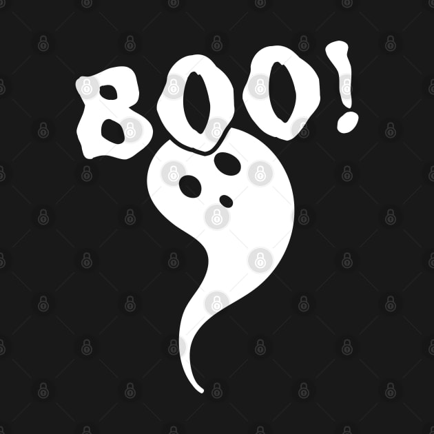 Spooky Ghost "Boo!" by Switch01