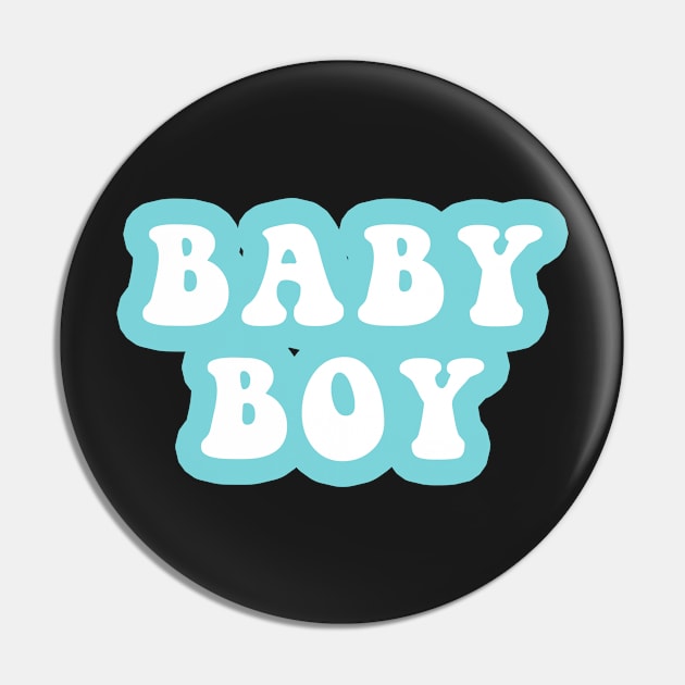 Baby Boy Pin by CityNoir