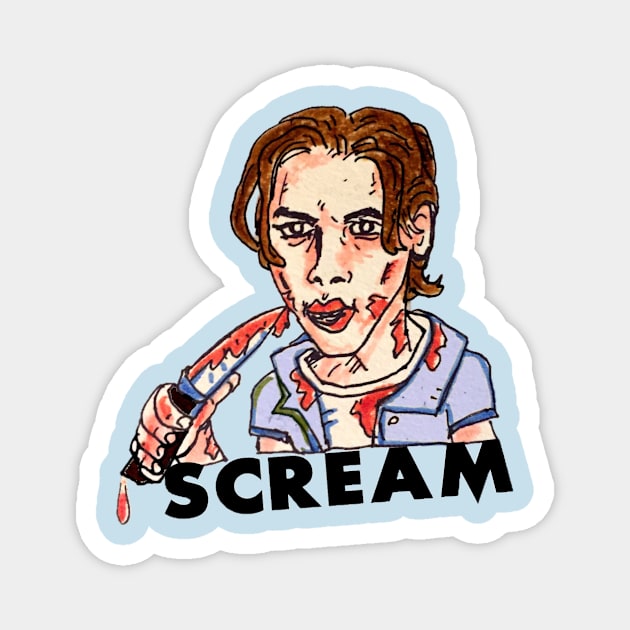 Scream Magnet by MattisMatt83