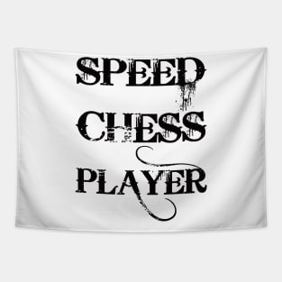 Speed Chess Player Tapestry