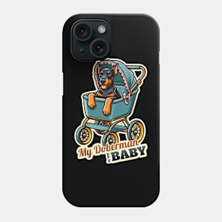 Baby Doberman Phone Case