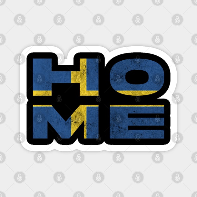 Home Sweden Flag Swedish Magnet by BramCrye