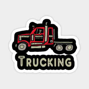 Trucking Magnet