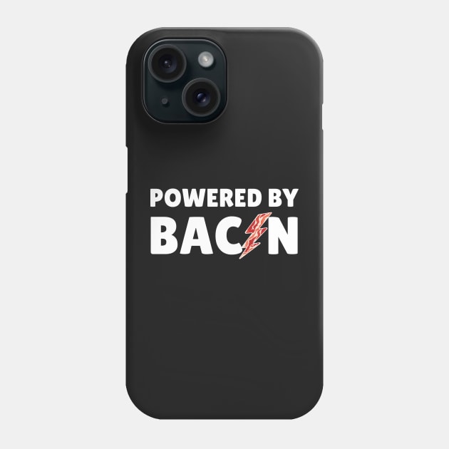Powered By Bacon! Phone Case by mikepod