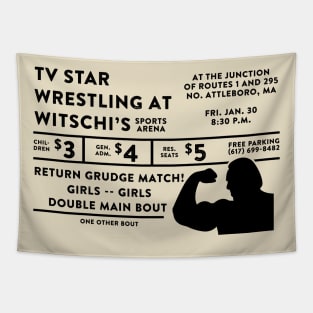 Jack Witschi's Wrestling Tribute Tapestry