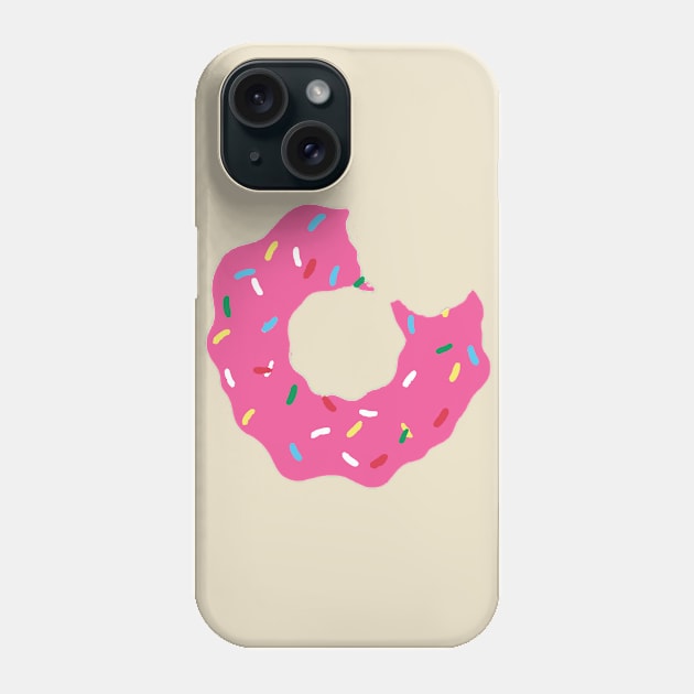 Donut Phone Case by MinimalistTShirts