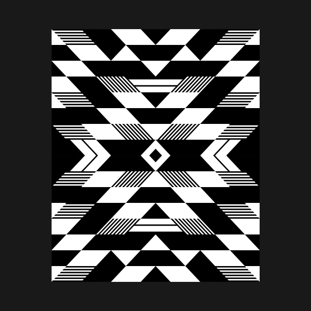 Modern Tribal Mayan Pattern by marieltoigo