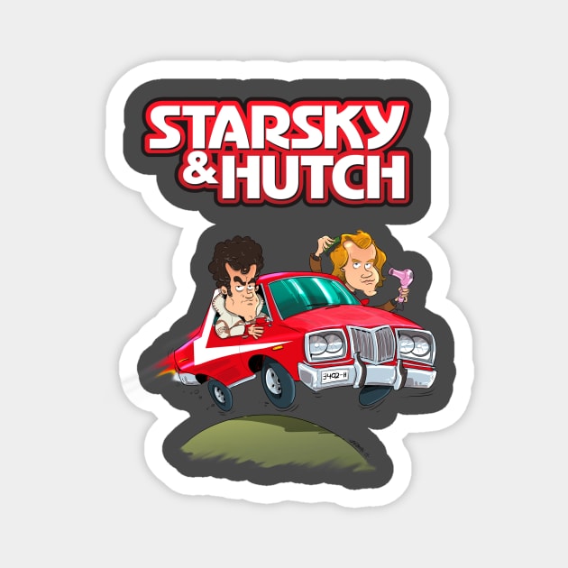 Starky and Hutch Magnet by Carmona