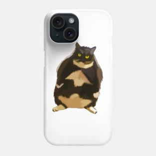 Fat meme funny cat Phone Case