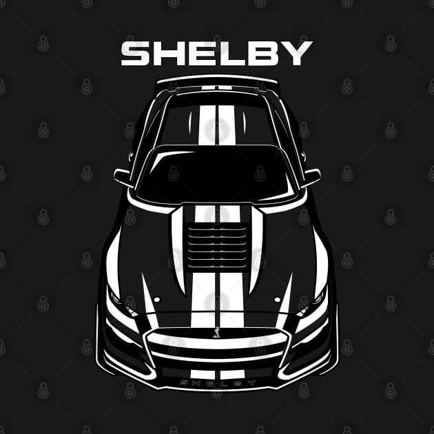 Ford Mustang Shelby GT500 - 2020 - White Stripes by V8social