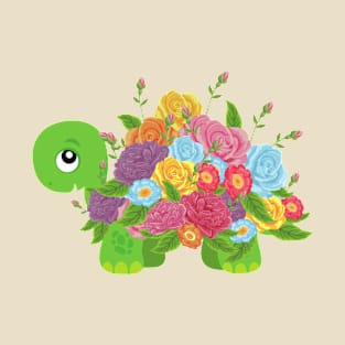 Flower turtle T-Shirt