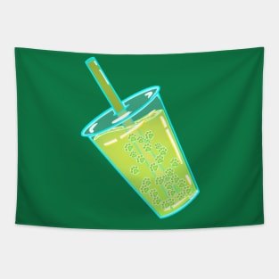 Jelly toe bean boba tea Tapestry