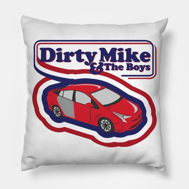 Dirty Mike (Patriot-light) Pillow by CoorsFett