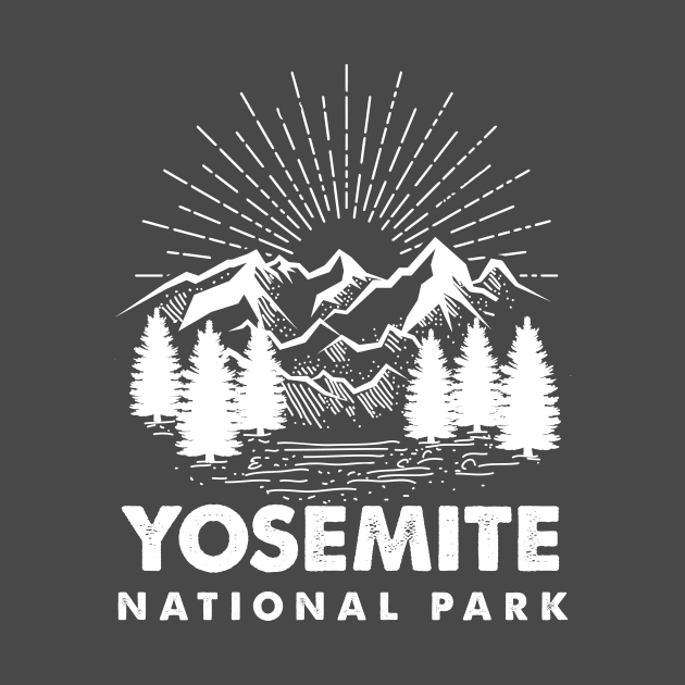 Yosemite National Park Retro by roamfree