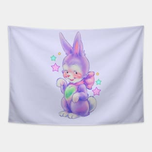 Vintage Bunny Friend Tapestry