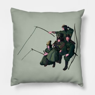 Fishing Samurai Pillow