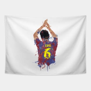 Xavi - Barcelona Legend Tapestry