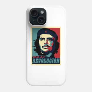 Che, Che Guevara Viva la Revolucion Obama political icon rebel design Phone Case