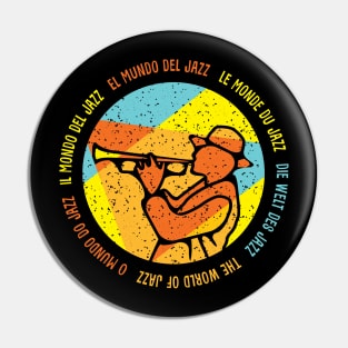 The World Of jazz Pin