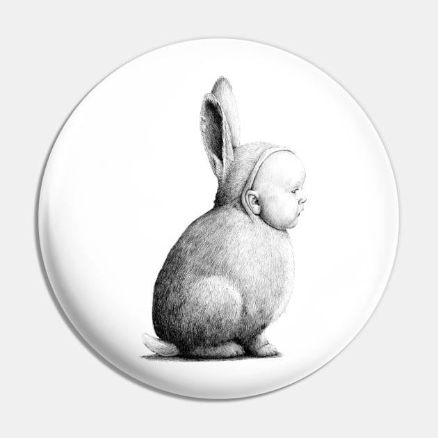 baby bunny Pin by RedmerHoekstra