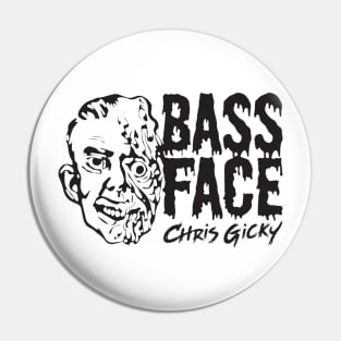 Bass Face VIP Pin