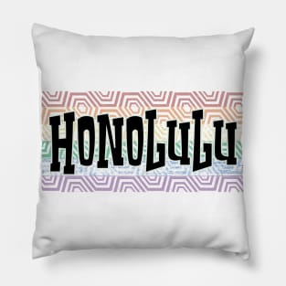 LGBTQ PRIDE USA HONOLULU Pillow