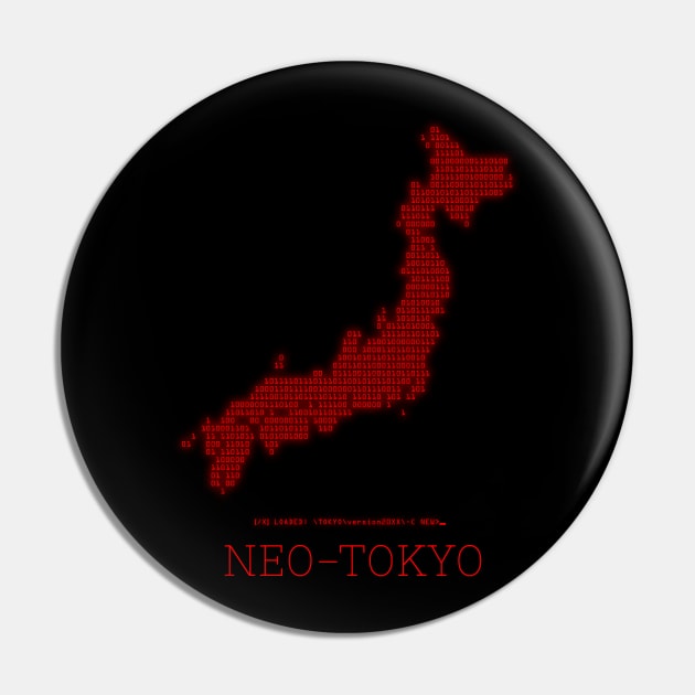 Neo-Tokyo Pin by JungXJung