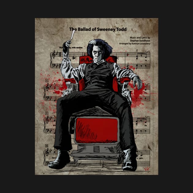 Sweeney Todd by RG Illustration