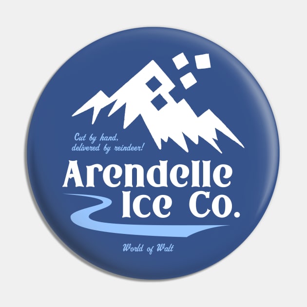 Arendelle Ice Company Pin by World of Walt