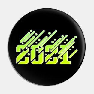 2021 New Year Pin