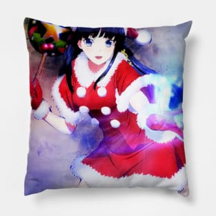 Shiba Miyuki Anime Watercolor Pillow