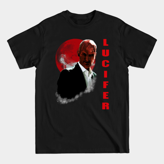 Disover Lucifer Devil face - Tv Series - T-Shirt