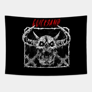 Skull Reverie Quicksand Tapestry