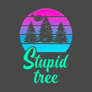 Stupid Tree Disc Golf for Women T-Shirt