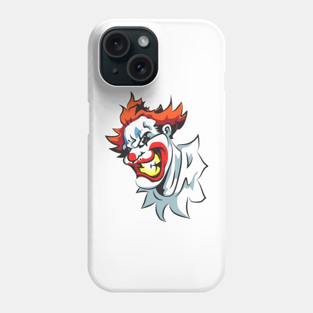 Clown Phone Case by Qspark