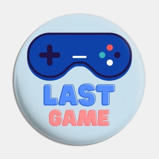 Last Game Console Icon Pin