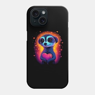 Meerkat Valentine Day Phone Case