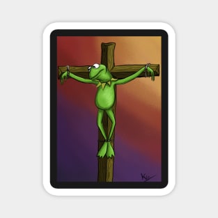 The Crucified Saint Magnet