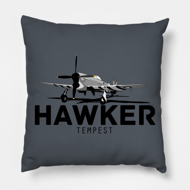 Hawker Tempest Pillow by Siegeworks