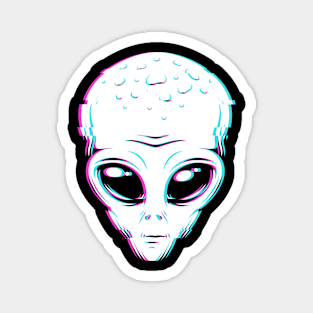 Alien Head Magnet