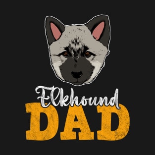 Norwegian Elkhound Dad T-Shirt