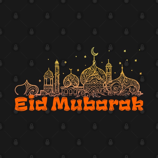 Eid Mubarak Design , Muslims Eid, Islamic Eid by TulipDesigns