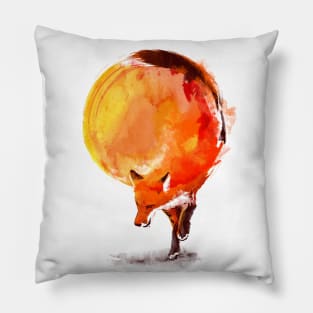 Sun Fox Pillow