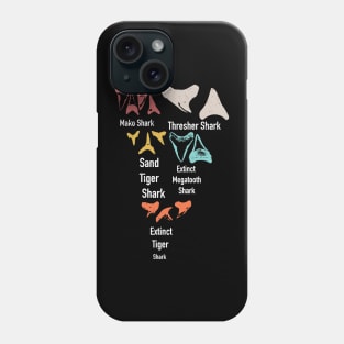 Shark teeth Hunting Identity  / Shark teeth collector design / tooth collecting lover / shark lover Phone Case