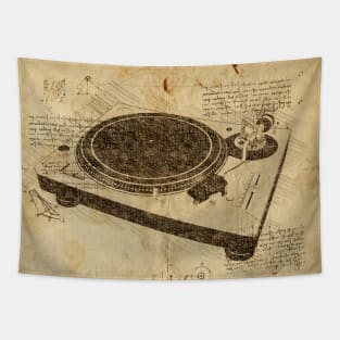 Da Vinci's Turntable Tapestry