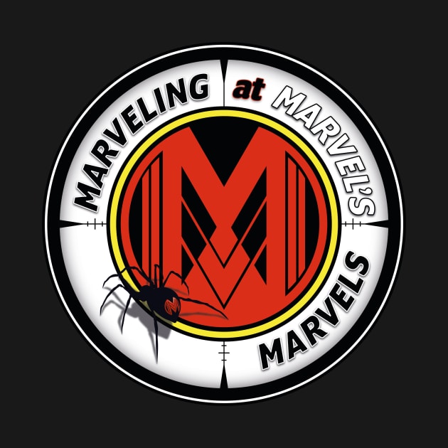 Marveling Logo: Spie-der by Marveling At Marvel's Marvels