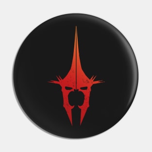 The Witch King Red Orange Print Pin