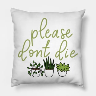 plant lover Pillow